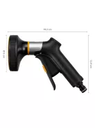 Fiskars FiberComp locsolópisztoly, multi, elülső vezérlés (1067195)