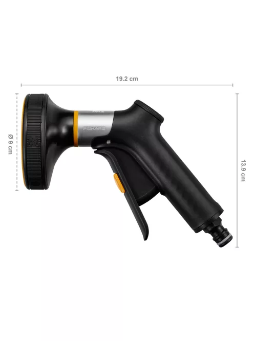 Fiskars FiberComp locsolópisztoly, multi, elülső vezérlés (1067195)