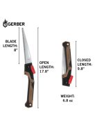 Gerber BUSHCRAFT SAW összecsukható fűrész, Coyote barna-fekete - 25 év garanciával