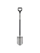 Fiskars Ergonomic™ hegyes ásó, szürke