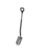 Fiskars Ergonomic™ hegyes ásó, szürke