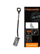 Fiskars Ergonomic™ ásólapát, szürke (1067512)