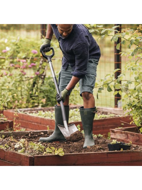 Fiskars Ergonomic™ ásólapát, szürke