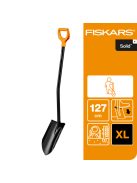 Fiskars Solid+ ásó, XL fej, hosszú nyél (1067517)