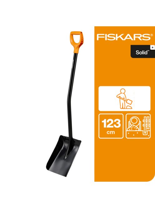 Fiskars Solid+™ betonozó lapát (sóderlapát) (1067518)