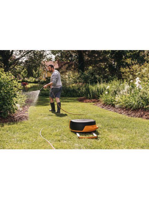 Fiskars XL automata tömlőkocsi szett kerekekkel
