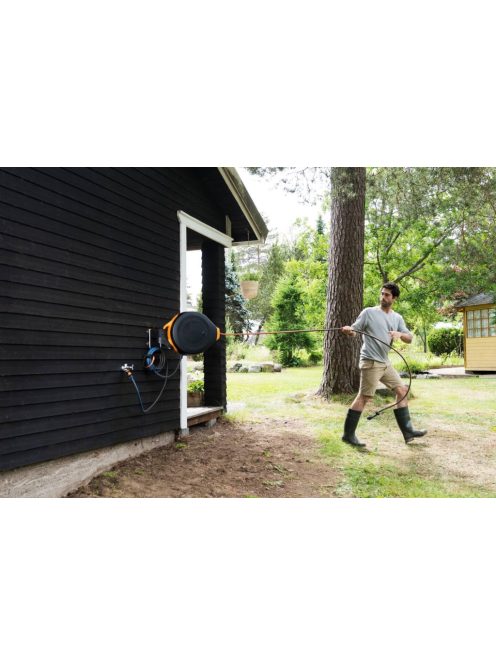 Fiskars XL automata tömlőkocsi szett