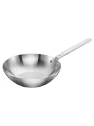 Fiskars Norden prémium acél wok serpenyő, 28 cm - 25 év garanciával (1067630)