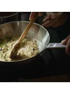 Fiskars Norden prémium acél wok serpenyő, 28 cm - 25 év garanciával (1067630)