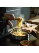 Fiskars Norden prémium acél párolóserpenyő, fedővel, 26 cm, kerámiabevonatos - 25 év garanciával