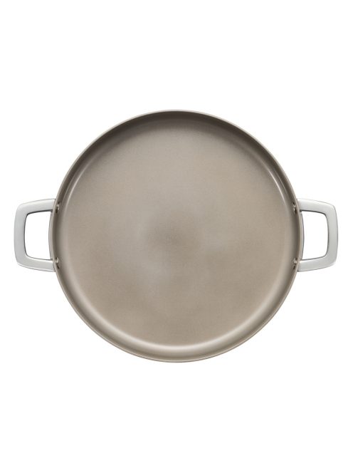 Fiskars Norden prémium acél sütőedény, fedővel, 28 cm, kerámiabevonatos - 25 év garanciával (1067635)