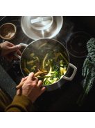 Fiskars Norden prémium acél lábas, 5 L - 25 év garanciával