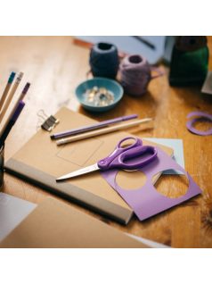 Fiskars Iskolai olló, 18 cm - lila