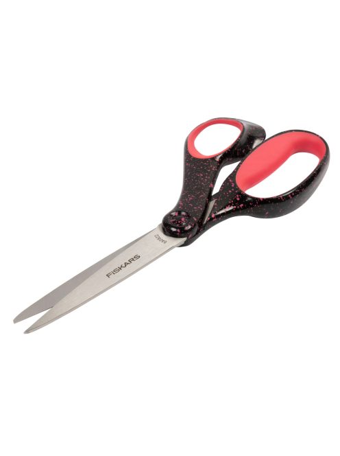 Fiskars Általános olló 20 cm-es, fekete-rózsaszín 15 éves kortól
