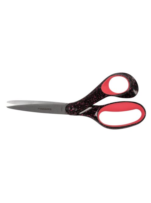 Fiskars Általános olló 20 cm-es, fekete-rózsaszín 15 éves kortól