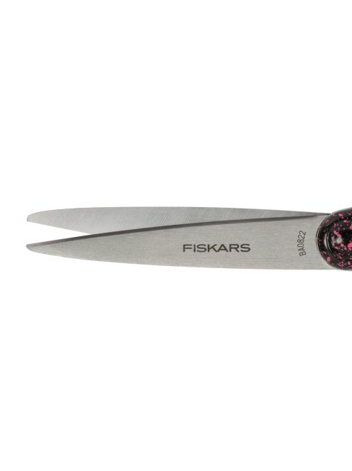 Fiskars Általános olló 20 cm-es, fekete-rózsaszín 15 éves kortól