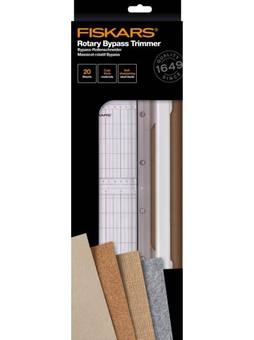 Fiskars Görgős Bypass vágóasztal A4, vastagabb anyagokhoz