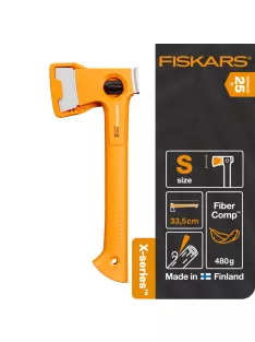   Fiskars X13 ultrakönnyű kemping fejsze XXS - 25 év garanciával