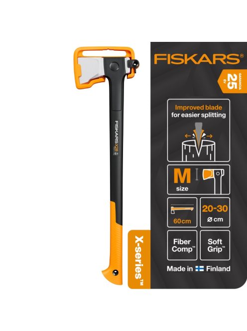 Fiskars X28 hasítófejsze M - 25 év garanciával (1069107)