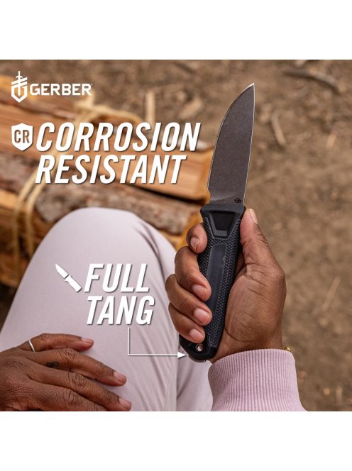 Gerber Strongarm Camp kés, szürke - 25 év garanciával
