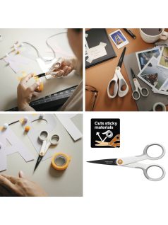 Fiskars Micro-Tip™  tapadásmentes olló, 13 cm