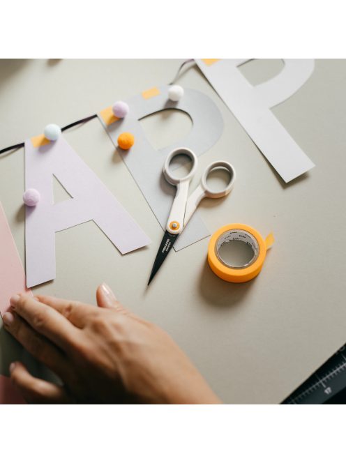 Fiskars Micro-Tip™  olló, teflonbevonattal 13 cm
