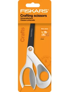 Fiskars Tapadásmentes Kézműves olló 21 cm
