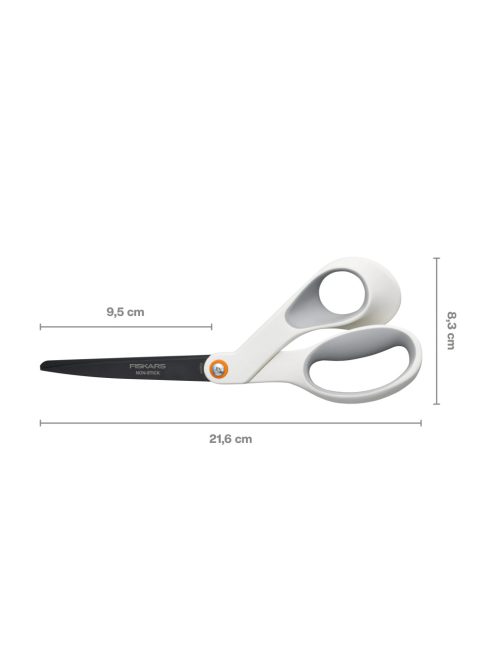 Fiskars Tapadásmentes Kézműves olló 21 cm