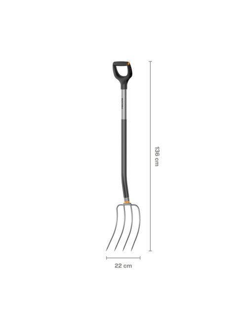 Fiskars Ergonomic™ komposzt villa, szürke