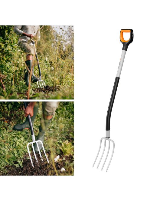 Fiskars Xact™ kerti villa, kovácsoltvas fogazattal - 25 év garanciával (1070716)