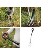 Fiskars Xact™ teleszkópos kerti villa, kovácsoltvas fogazattal - 25 év garanciával (1070717)
