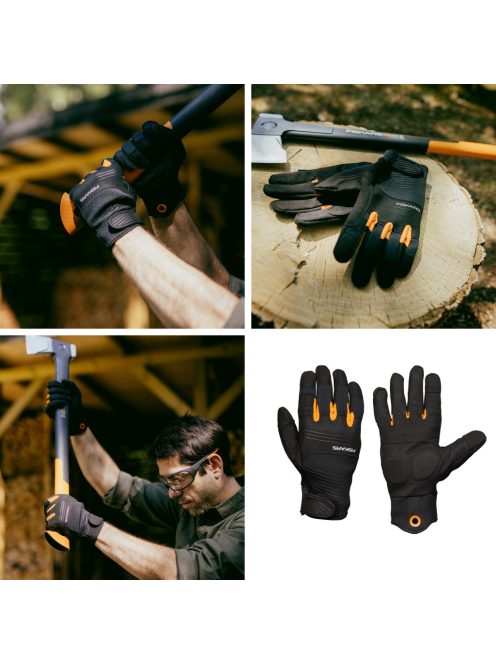 Fiskars Professzionális munkakesztyű, 8-as méret