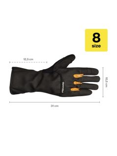  Fiskars Kerti védőkesztyű hosszított szárral, 8-as méret