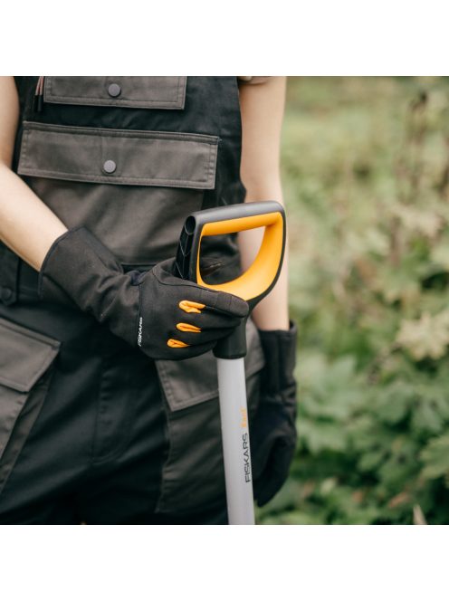 Fiskars Kerti védőkesztyű hosszított szárral, 10-es méret