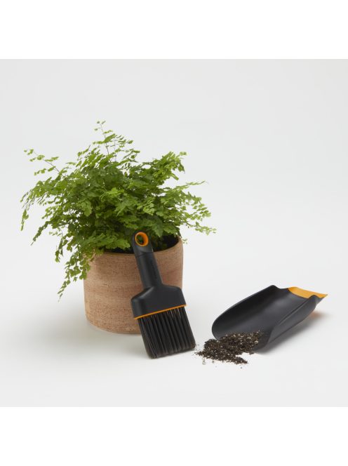 Fiskars Kétoldalú Ültető és Miniseprű szett