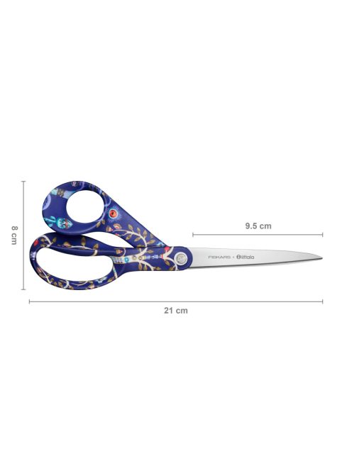 Fiskars X Iittala általános olló, 21 cm, Taika kék, LIMITÁLT KIADÁS