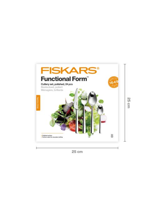 FISKARS Functional Form evőeszközkészlet (24 részes) fényes