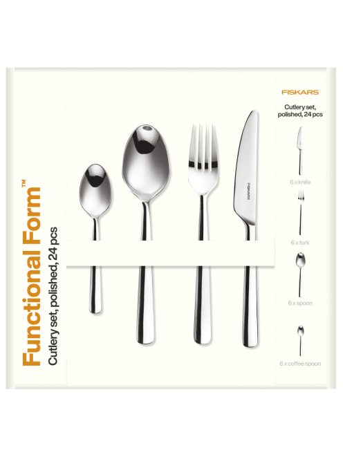 FISKARS Functional Form evőeszközkészlet (24 részes) fényes