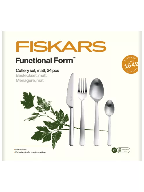 FISKARS Functional Form™ evőeszköz készlet, 24 db-os, matt
