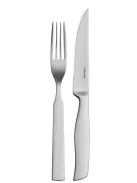 Fiskars All Steel steak evőeszközkészlet, 24 db-os, díszdobozos