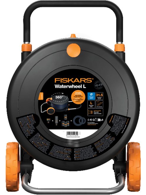 Fiskars Comfort L tömlőkocsi szett