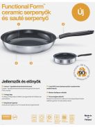Fiskars Functional Form™ serpenyő, 24 cm, kerámiabevonatos