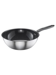   Fiskars Functional Form™ wok serpenyő, 28 cm, kerámiabevonatos