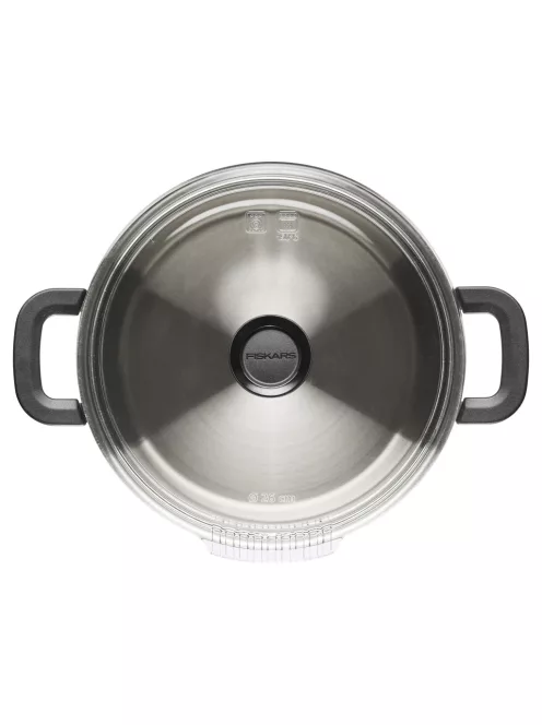 Fiskars Functional Form™ lábas, 7 L, rozsdamentes acél