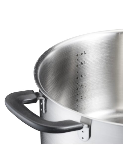 Fiskars Functional Form™ lábas, 7 L, rozsdamentes acél