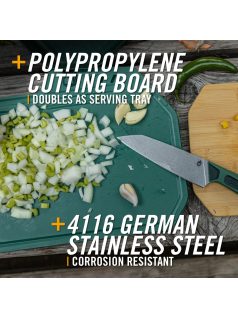   Gerber ComplEAT Vágódeszka konyhakéssel - 25 év garanciával (1072328)