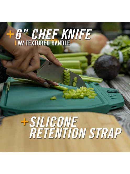 Gerber ComplEAT Vágódeszka konyhakéssel - 25 év garanciával (1072328)