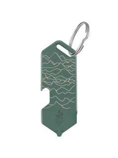   Gerber SHARD DT multifunkciós kulcstartóra rögzíthető szerszám, zöld, hullámok mintával