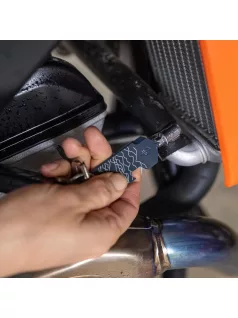   Gerber SHARD DT multifunkciós kulcstartóra rögzíthető szerszám, fekete, agancs mintával