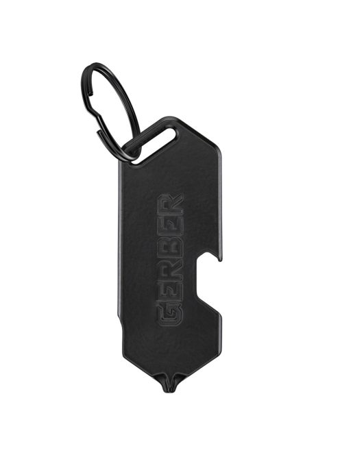 Gerber SHARD DT multifunkciós kulcstartóra rögzíthető szerszám, fekete, agancs mintával